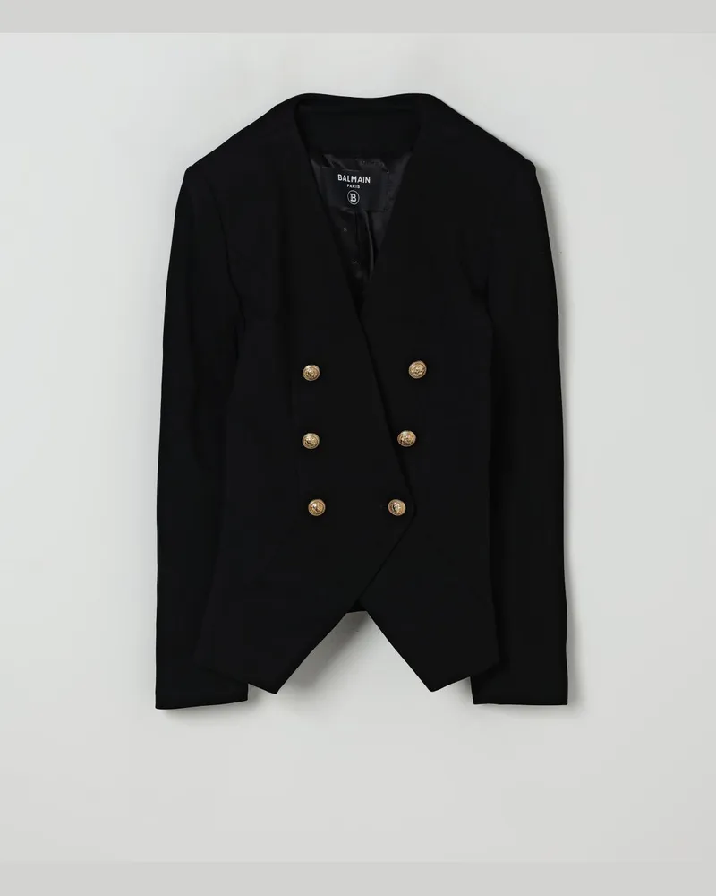 Balmain Jacke kinder Schwarz