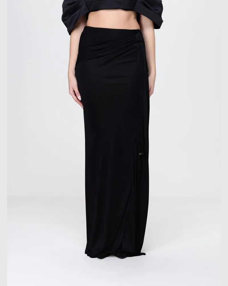 Elisabetta Franchi Rock damen Schwarz