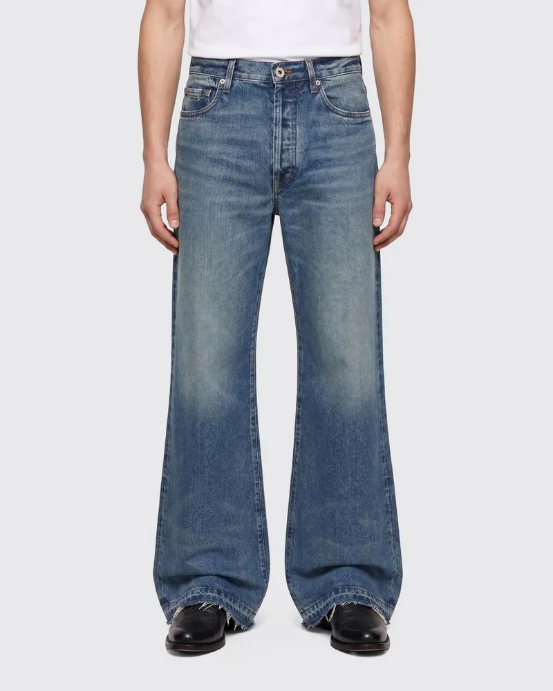 GALLERY DEPT. Flare-Jeans von aus Baumwolldenim mit mittlerer Leibhöhe und 5-Pocket-Design Blau