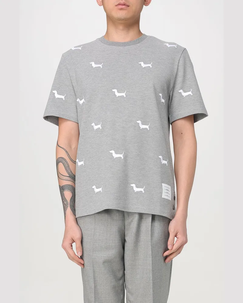Thom Browne T-shirt Grau