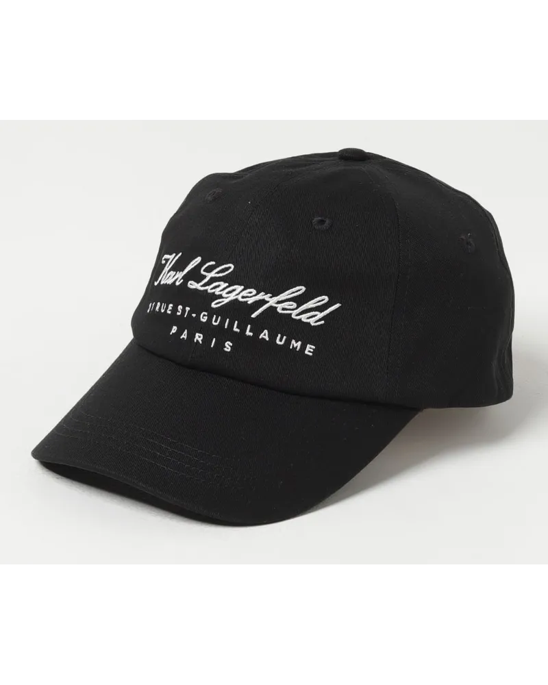 Karl Lagerfeld Hut herren Schwarz