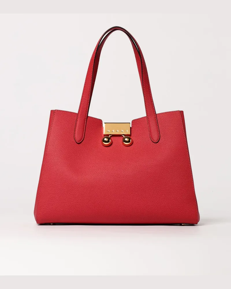 Marni Schultertasche damen Rot