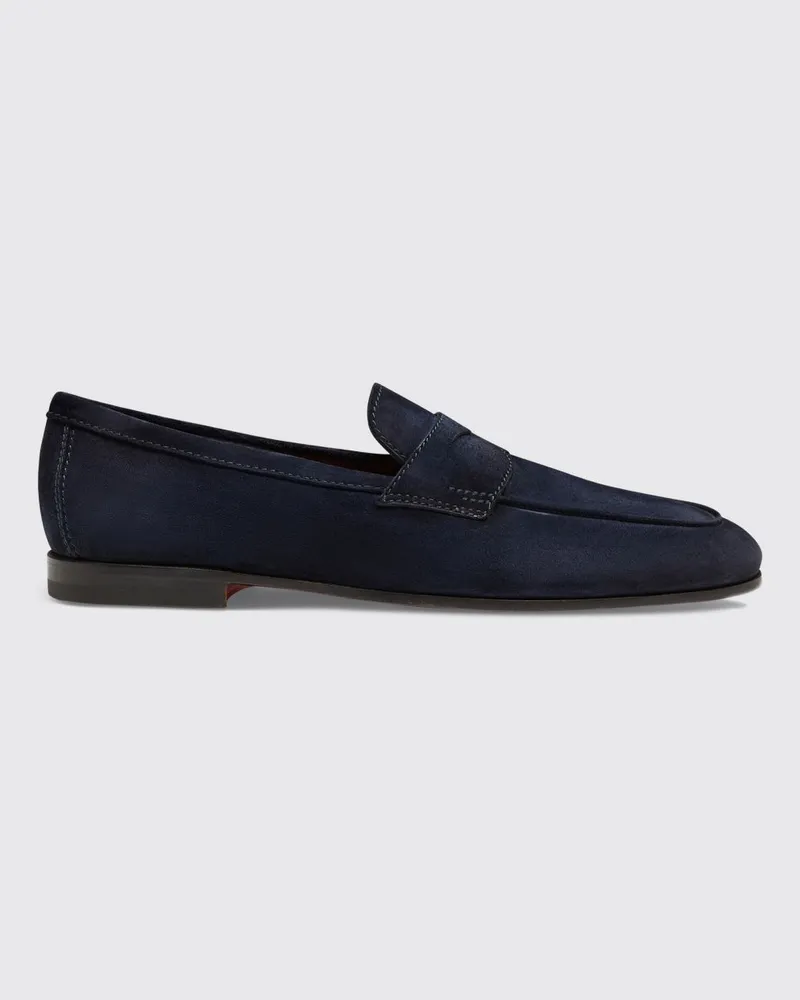 Santoni Schuhe herren Blau