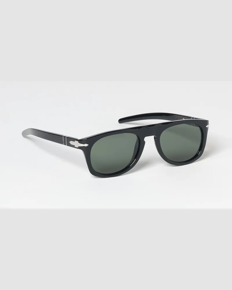 Persol x Cassina Piloten-Sonnenbrille aus Acetat mit Schildpatt-Rahmen Schwarz