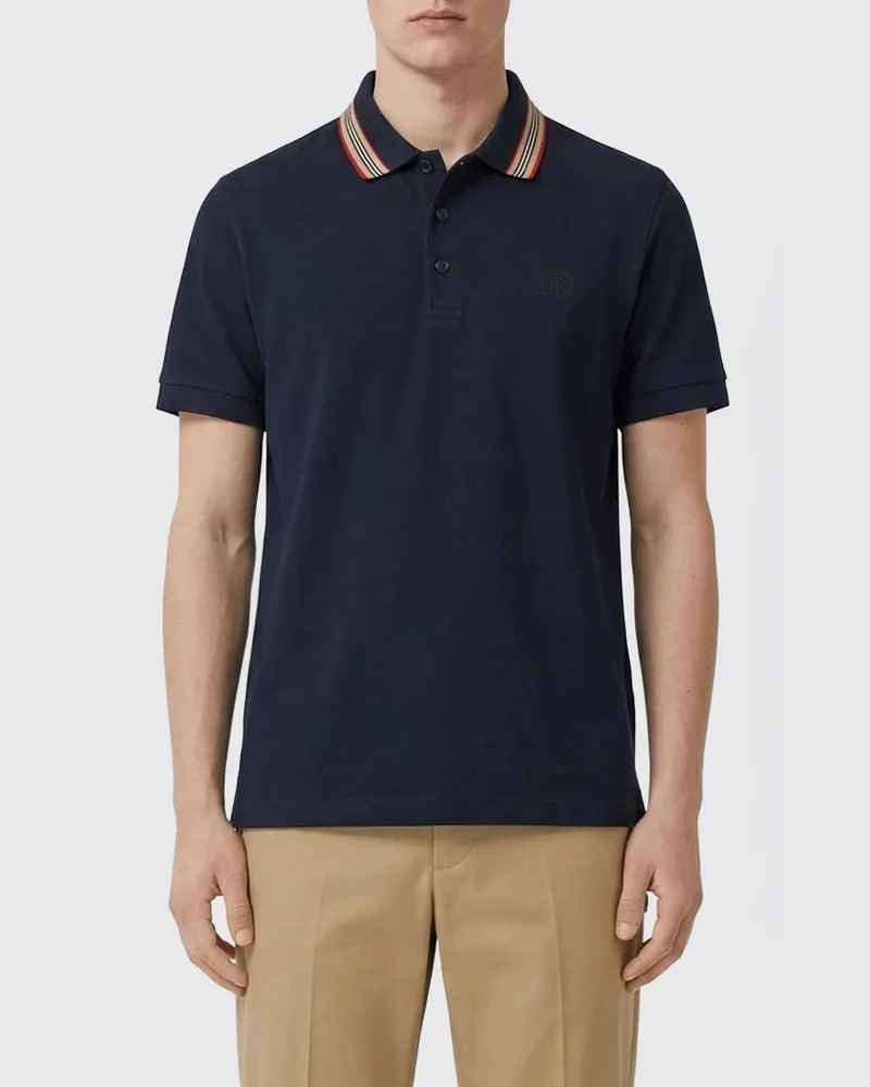 Burberry Polo herren Blau