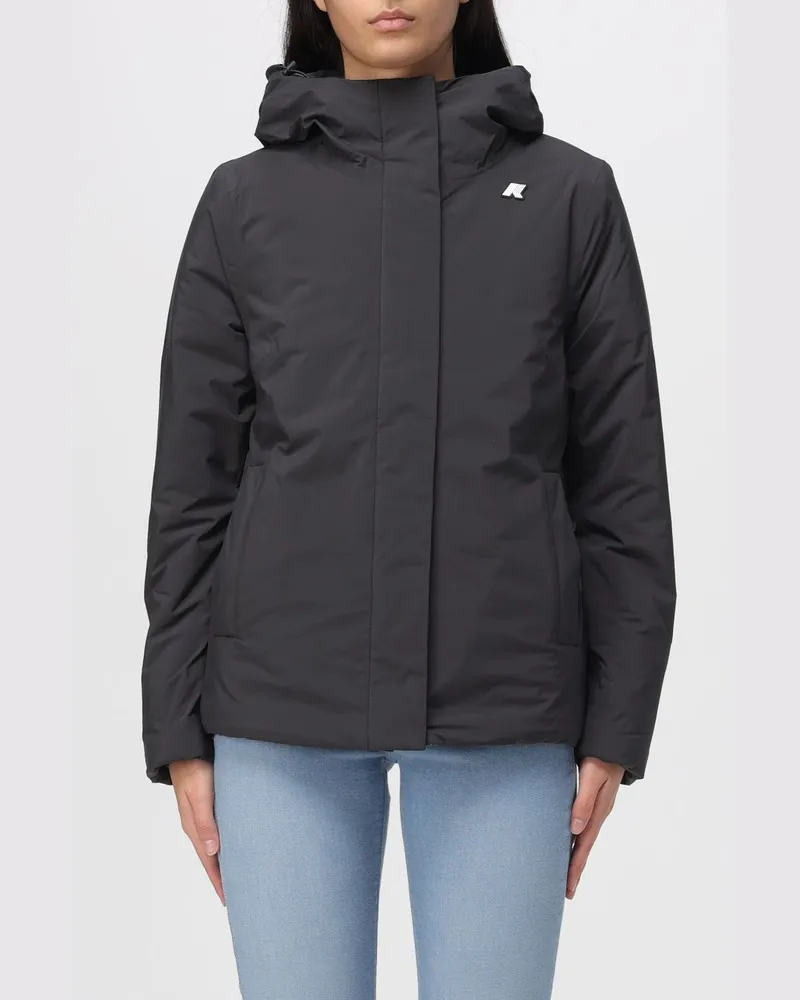 K-Way Mantel damen Schwarz