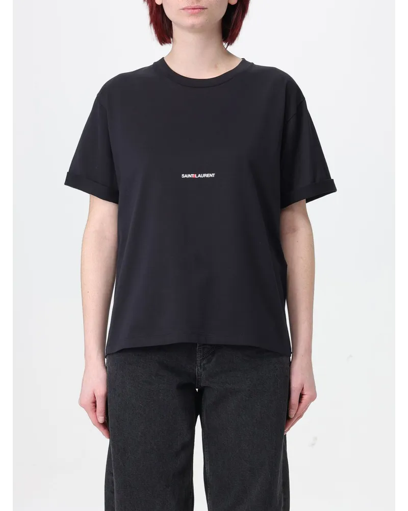 Saint Laurent T-shirt damen Schwarz