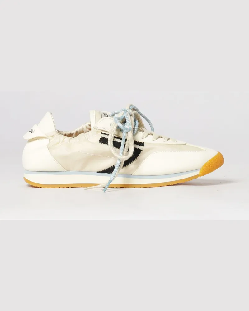 Puraai Panther Sneakers aus Nylon und veganem Leder Cream