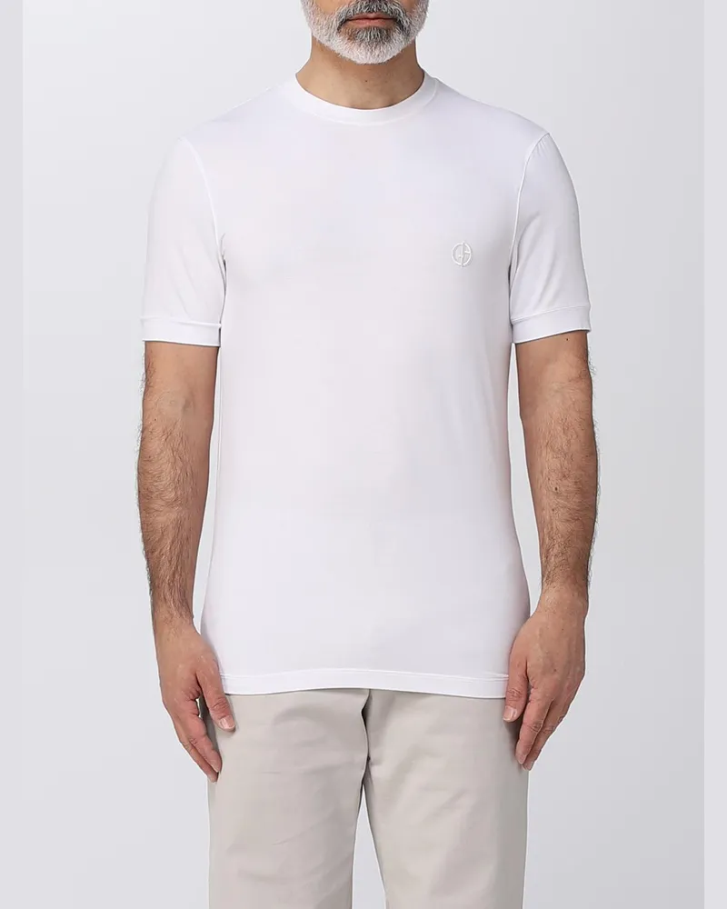Giorgio Armani T-shirt herren Weiß