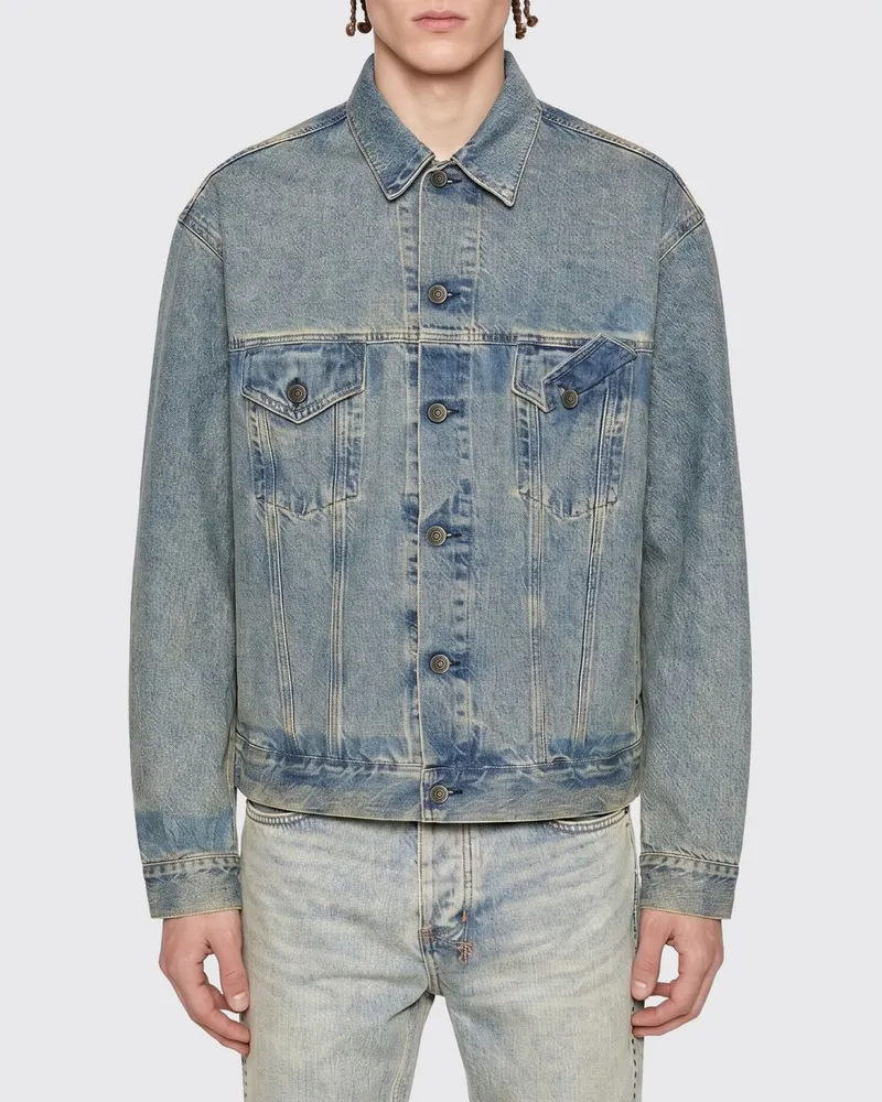Maison Margiela Mantel herren Denim