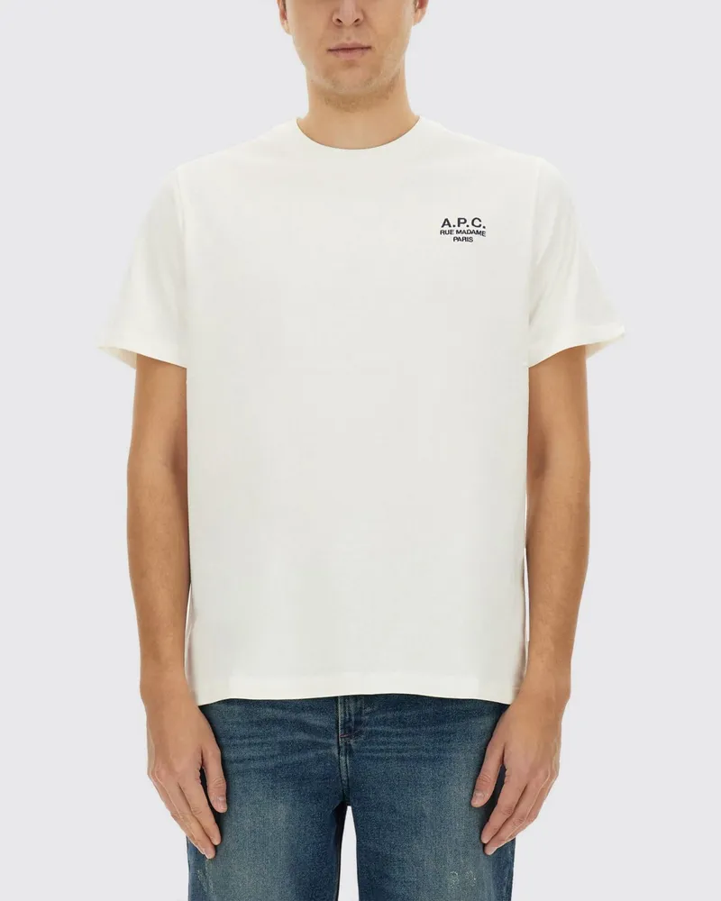 A.P.C. T-shirt herren Weiß