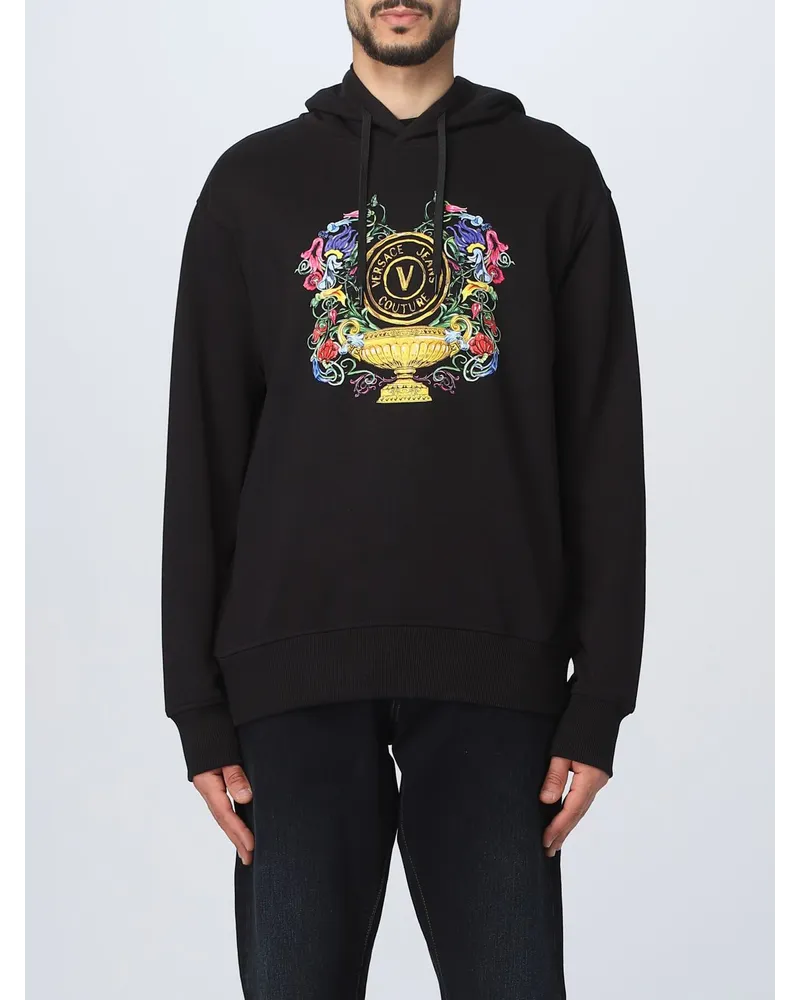 Versace Jeans Sweatshirt Schwarz