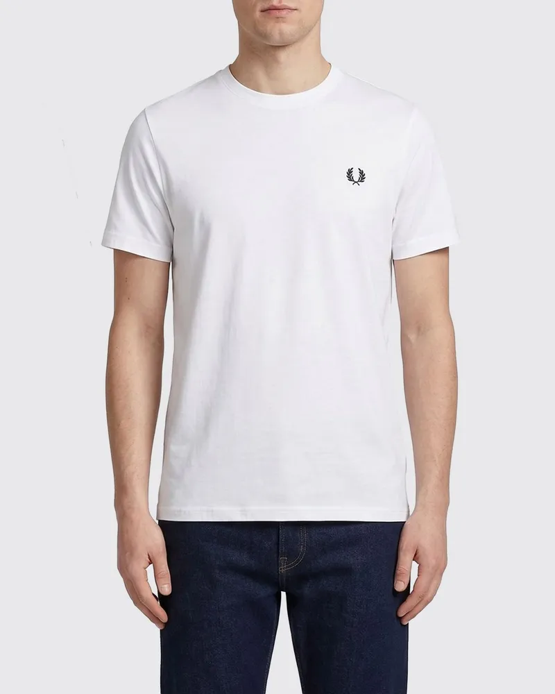 Fred Perry T-shirt herren Weiß
