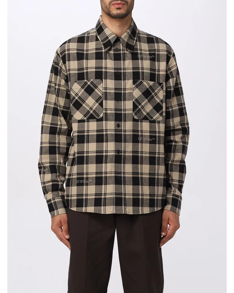 OFF-WHITE Hemd herren Beige