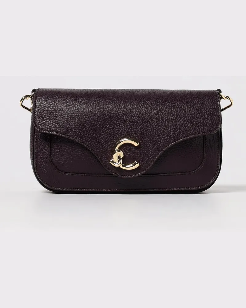 Coccinelle Schultertasche damen Pflaume