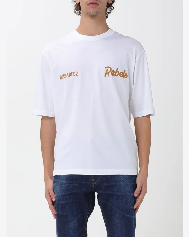 Dsquared2 T-shirt herren Weiß