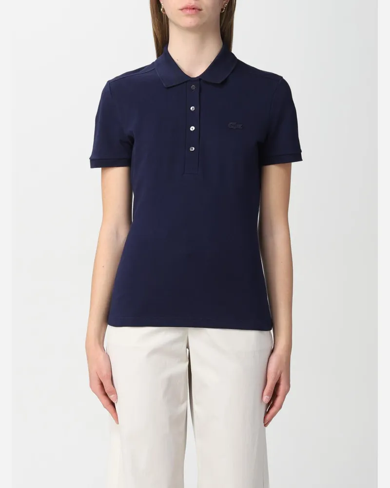 Lacoste Damen Polo Blau