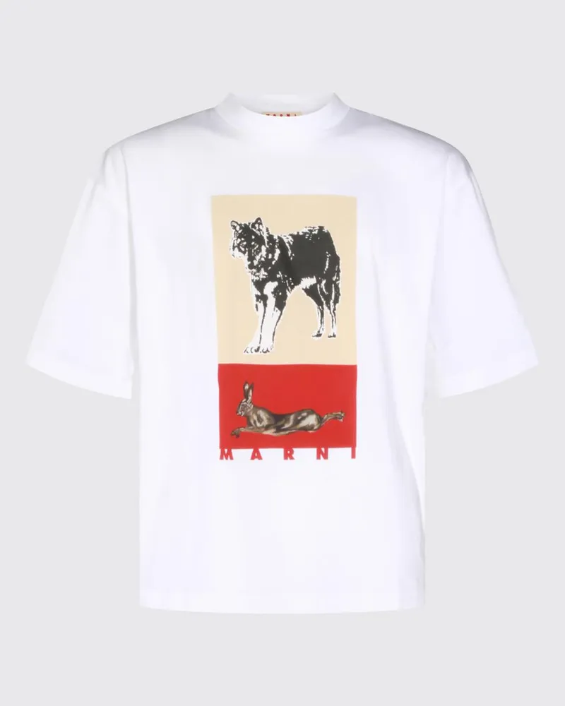 Marni T-shirt herren Weiß