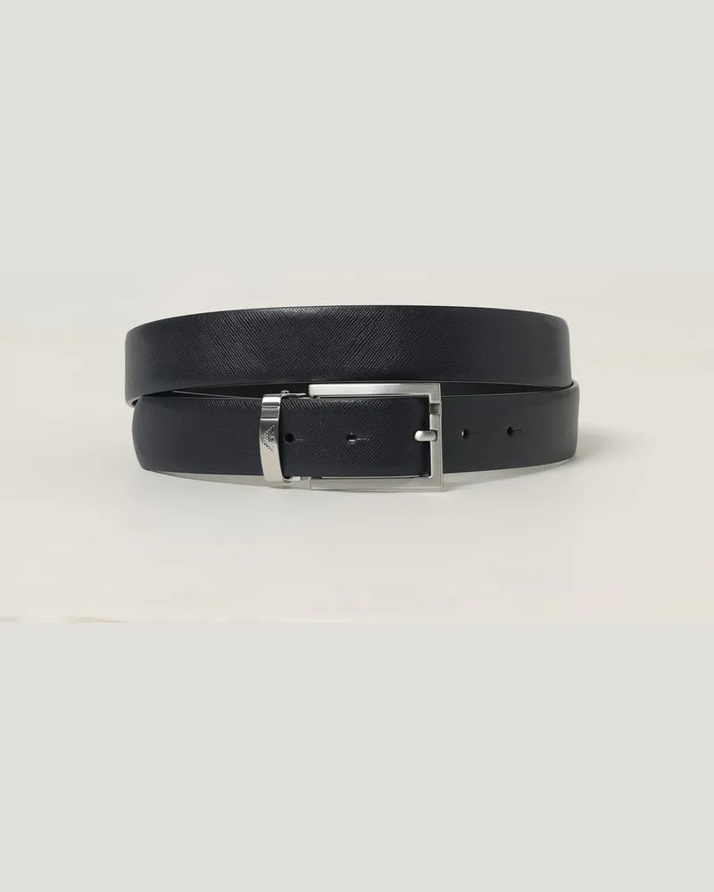 Emporio Armani Grtel herren Blau