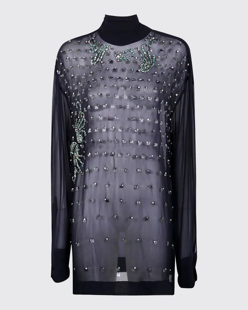 Dries van Noten Hemdbluse damen Navy