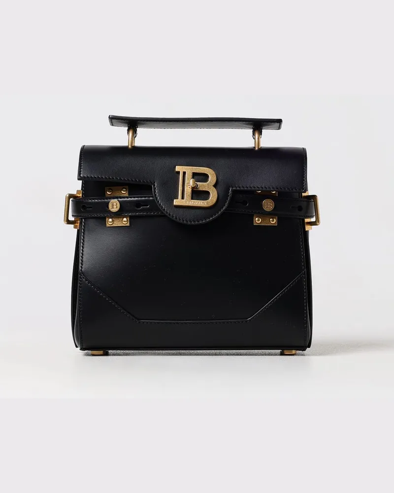 Balmain Schultertasche damen Schwarz