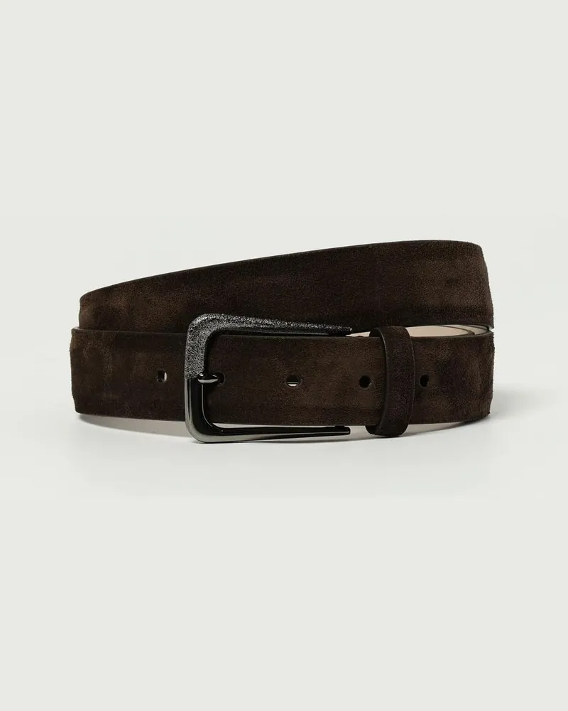 Brunello Cucinelli Grtel damen Schwarz