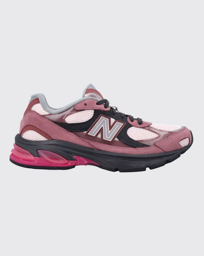 New Balance 2010er Sneakers aus Nubuk und Mesh Pink
