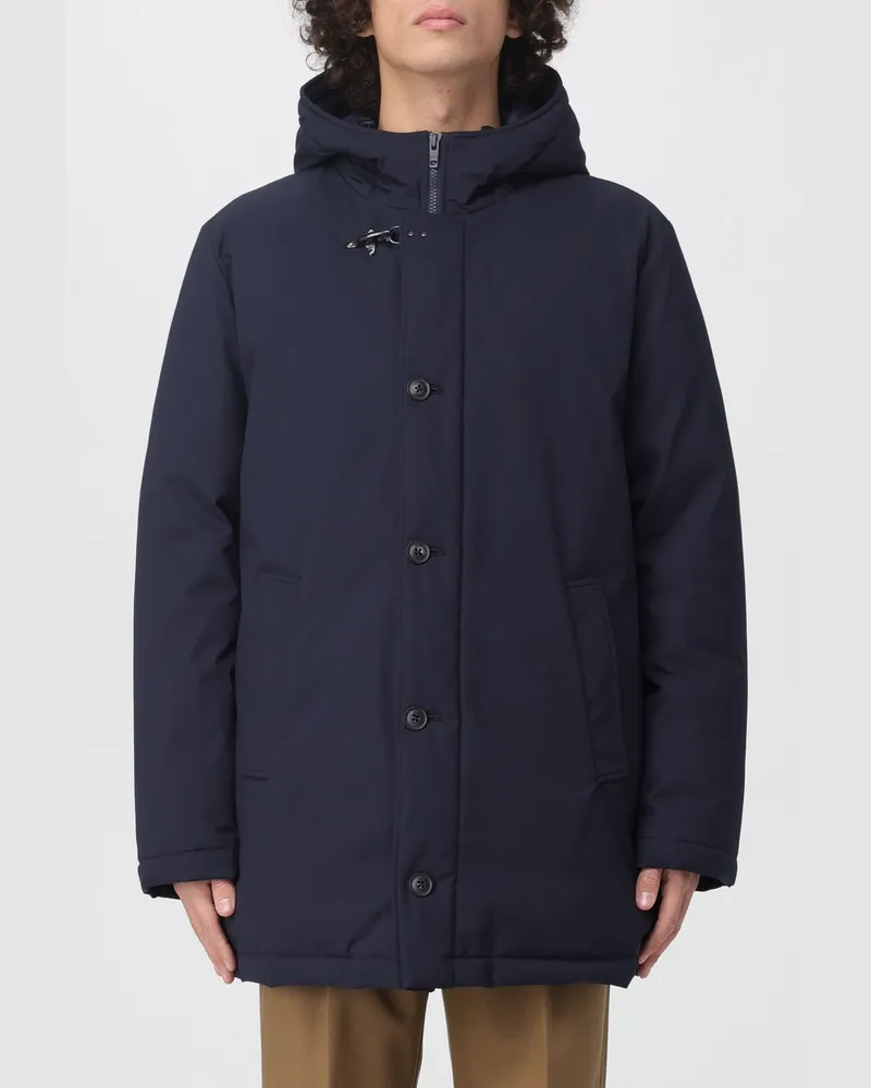 Fay Mantel herren Blau