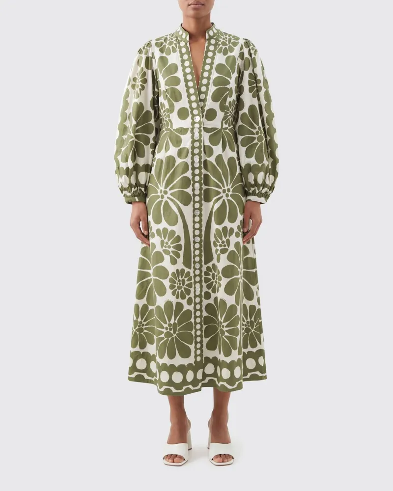 FARM Rio Kleid damen Grün