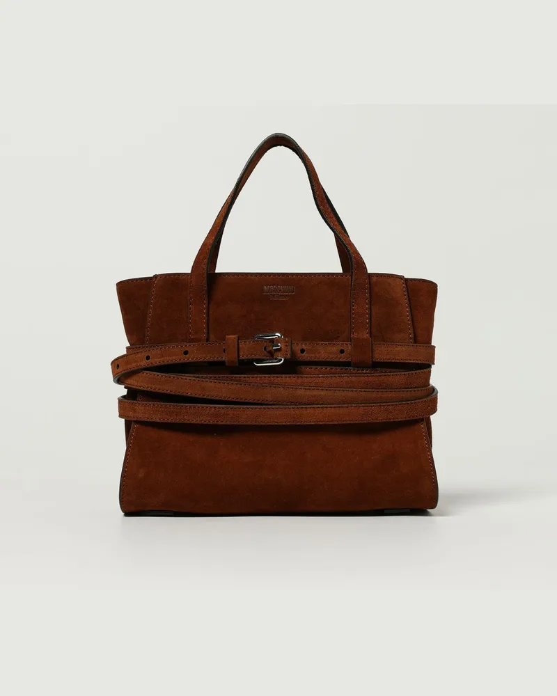 Moschino Tragetasche damen Braun