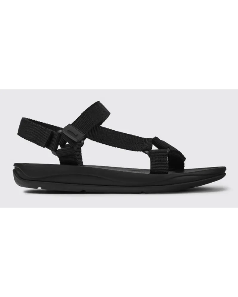 Camper Match Sandale aus recyceltem PET Schwarz
