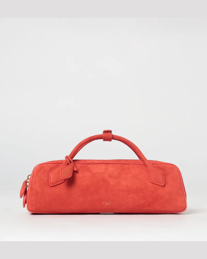 Alaïa Le Teckel Tasche aus Wildleder Orange