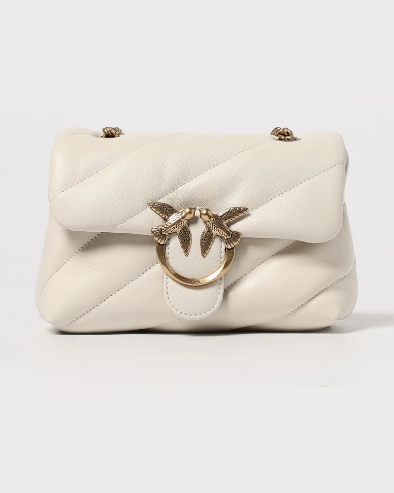Pinko Schultertasche damen Weiß