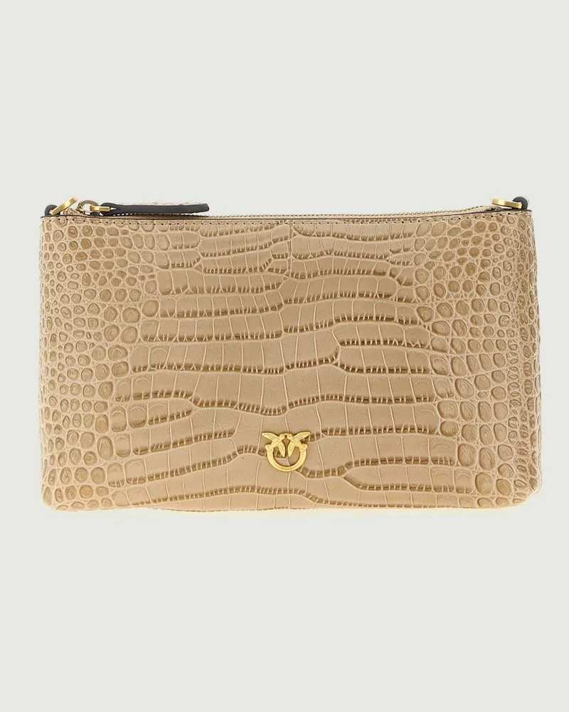 Pinko Schultertasche damen Beige