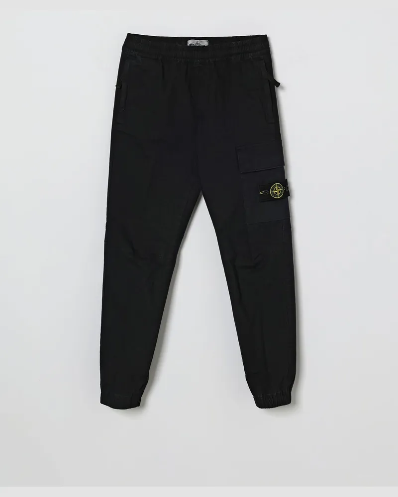 Stone Island Baumwoll-Cargohose Blau