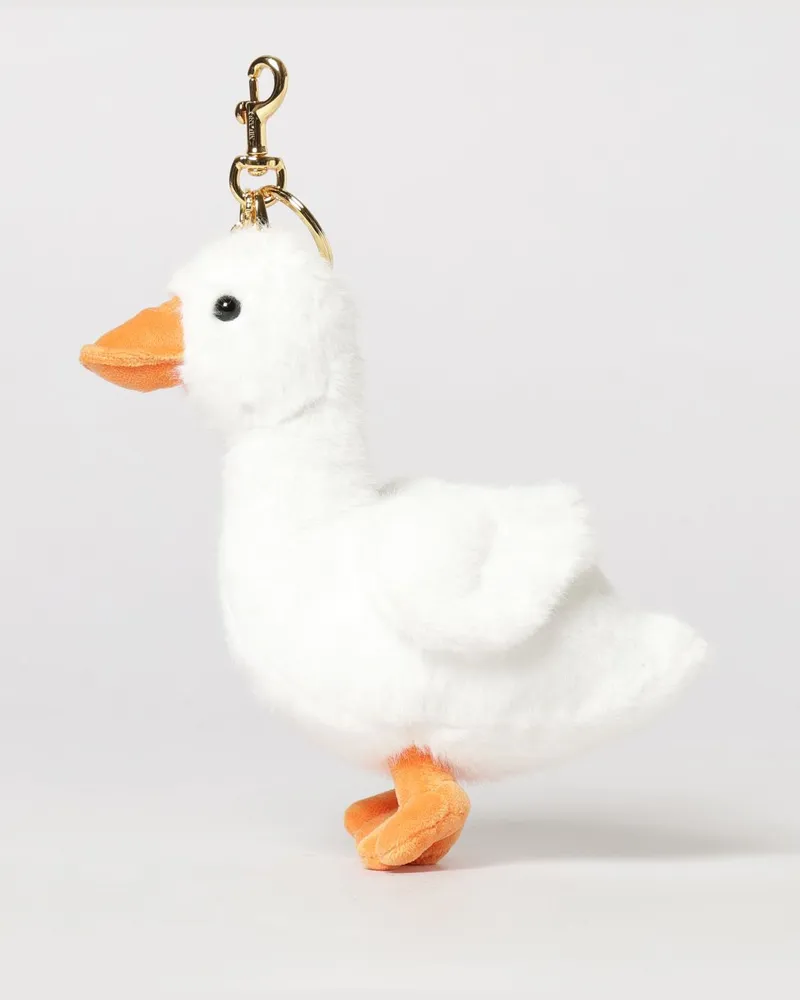 Moschino Schlüsselanhänger damen Weiß