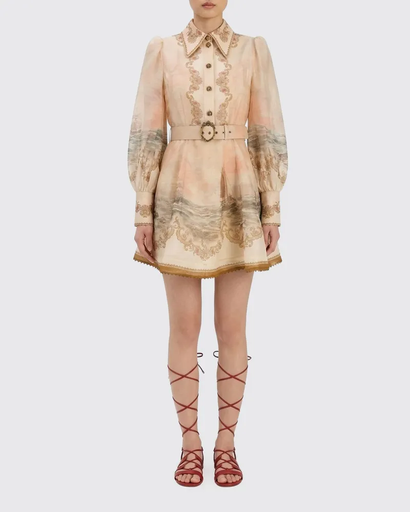 Zimmermann Kleid damen Gelb