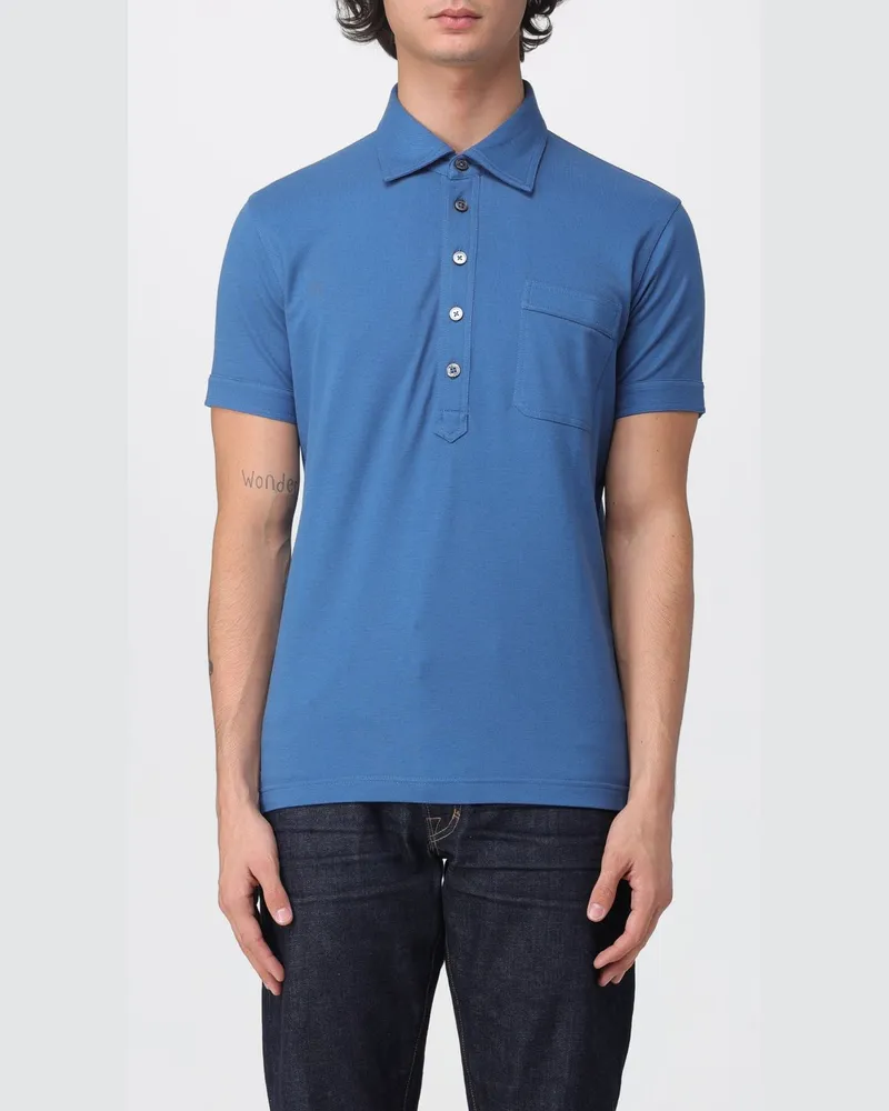 Tom Ford Polo herren Blau