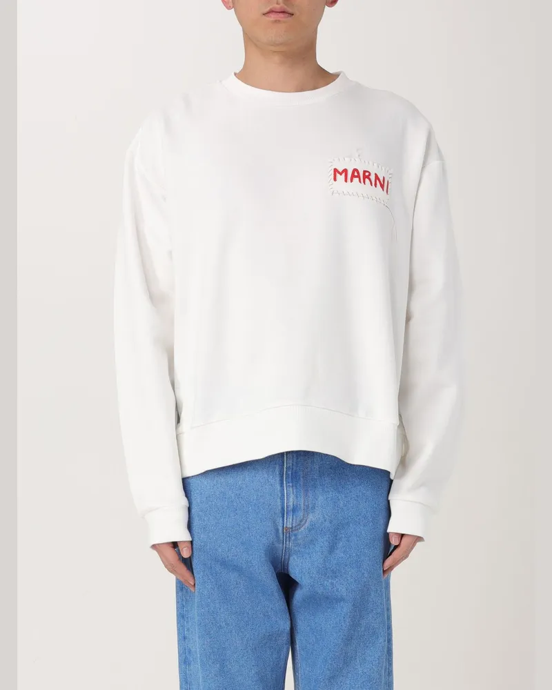 Marni Sweatshirt herren Weiß