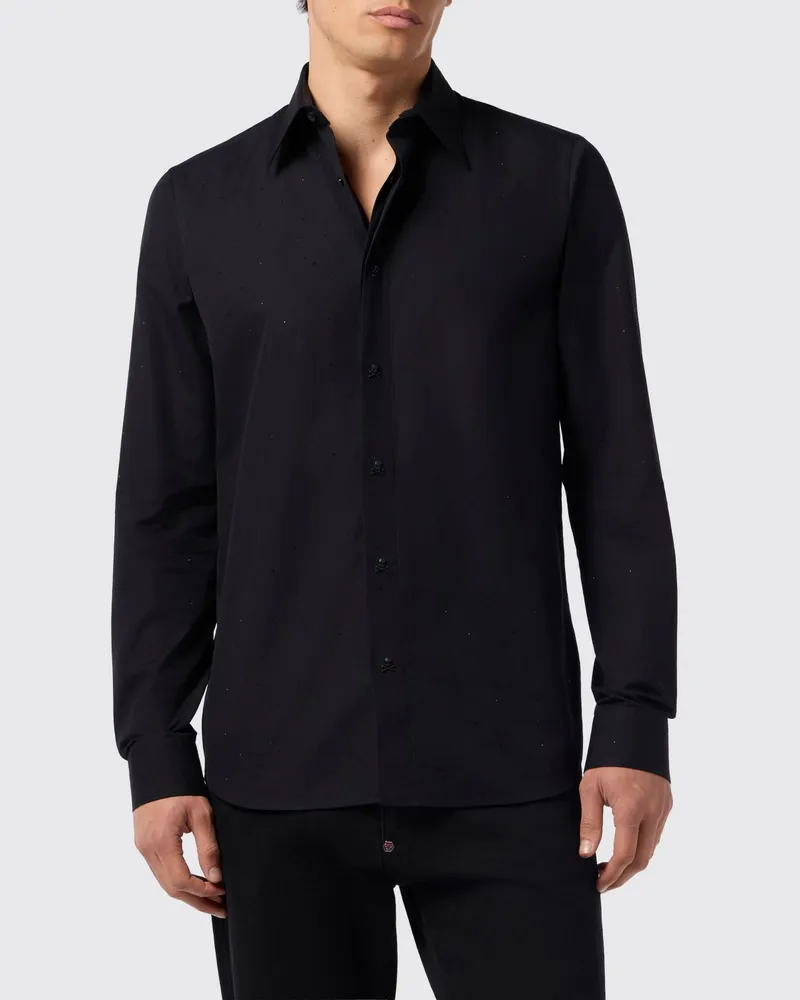Philipp Plein Hemd herren Schwarz
