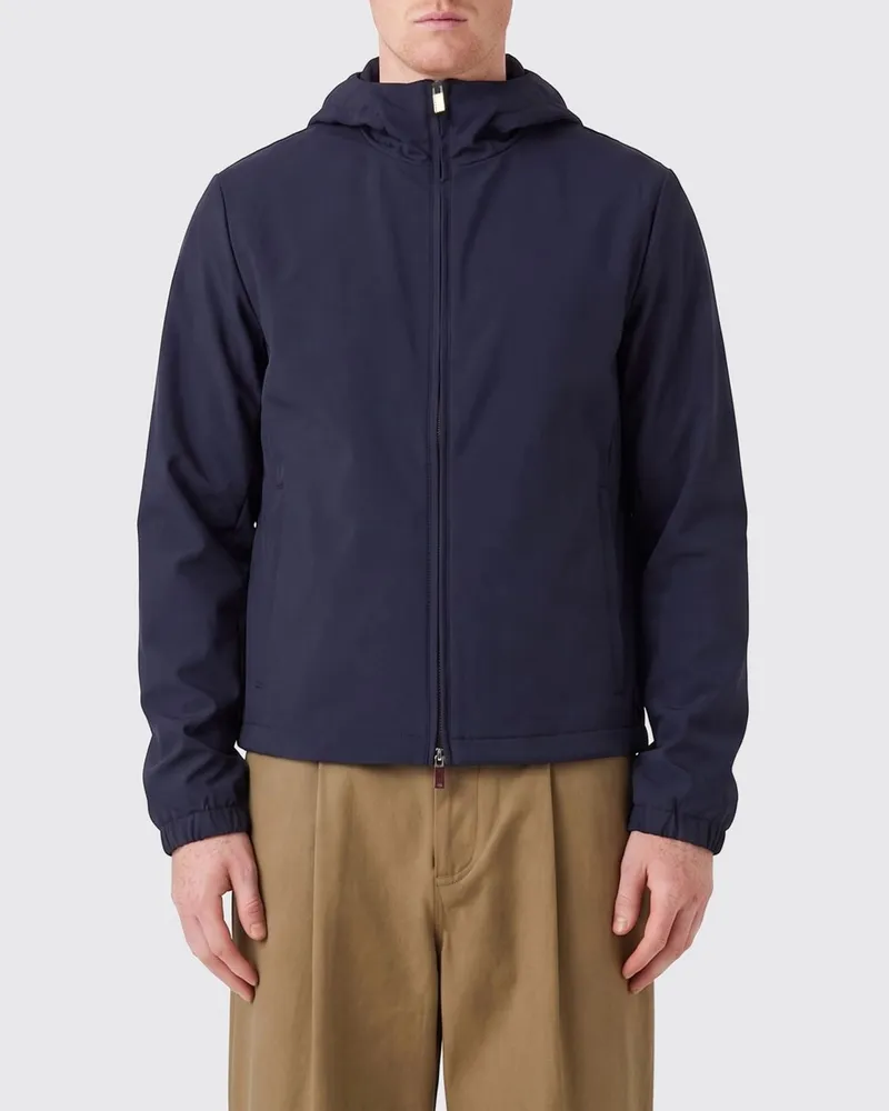 Paul & Shark PAUL  SHARK Kapuzen-Windbreaker Paul & Shark aus technischem Gewebe Blau