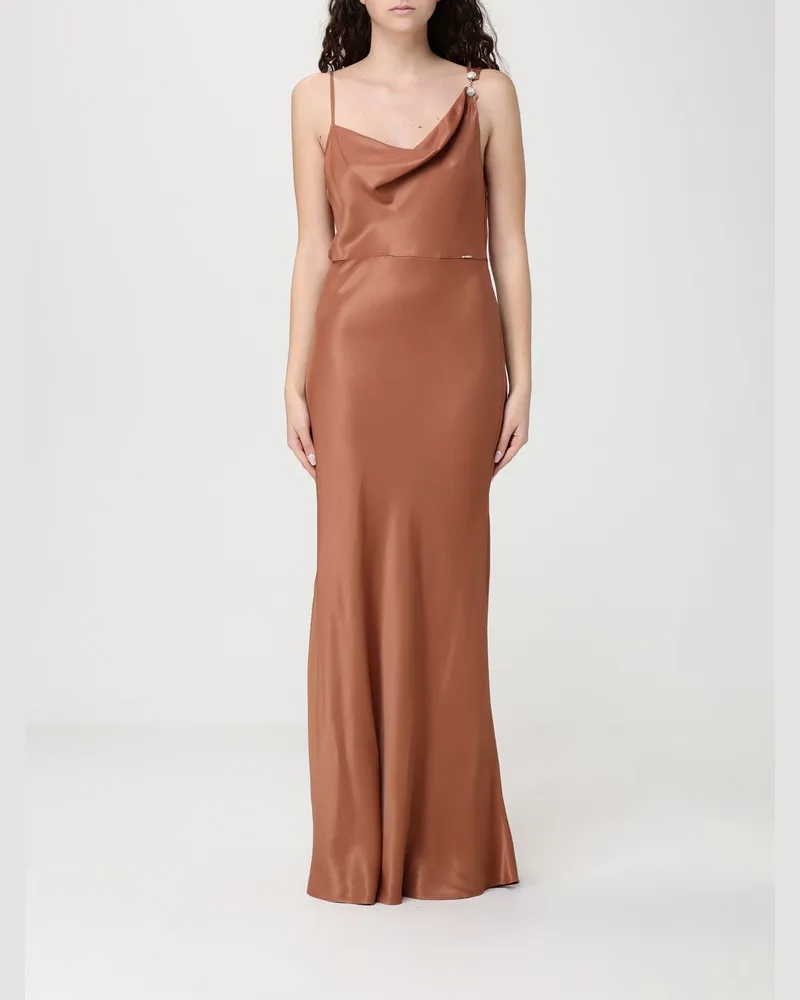 Twin-Set Kleid damen Kaffee