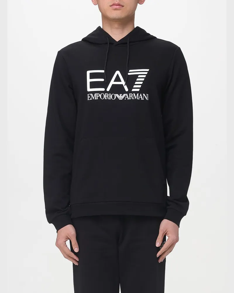 EA7 Sweatshirt herren Schwarz