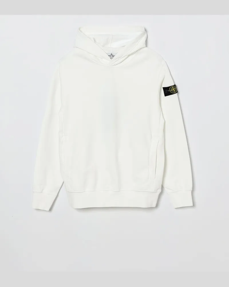 Stone Island Pullover kinder Weiß