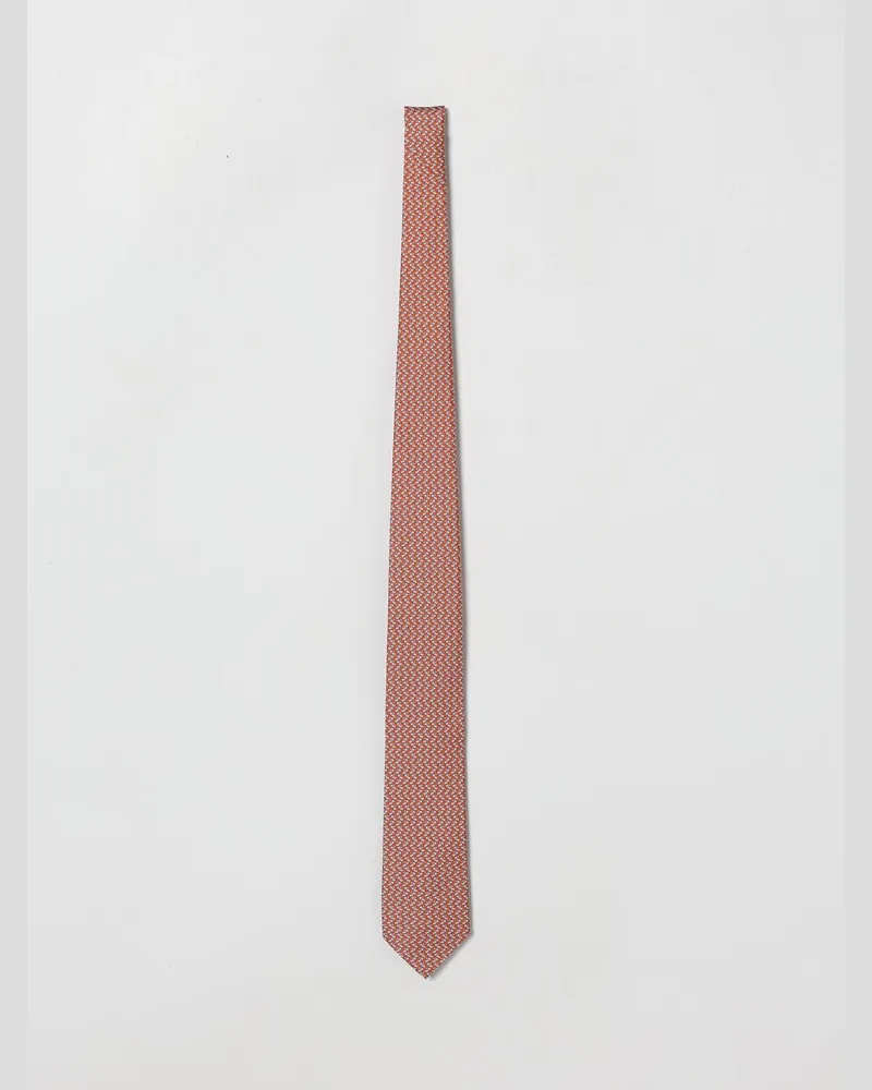 Ferragamo Krawatte herren Orange