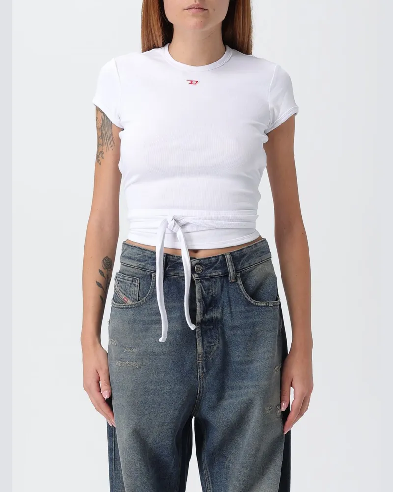 Diesel Kleider damen Weiß