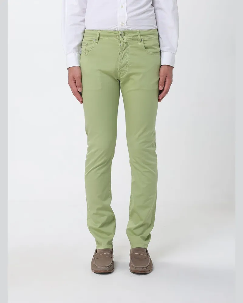 Jacob Cohën Slim Fit Jeans aus Denim Grün