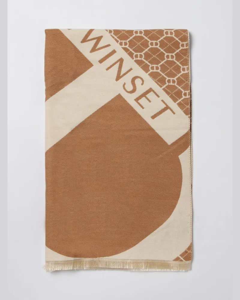 Twin-Set Schal damen Beige