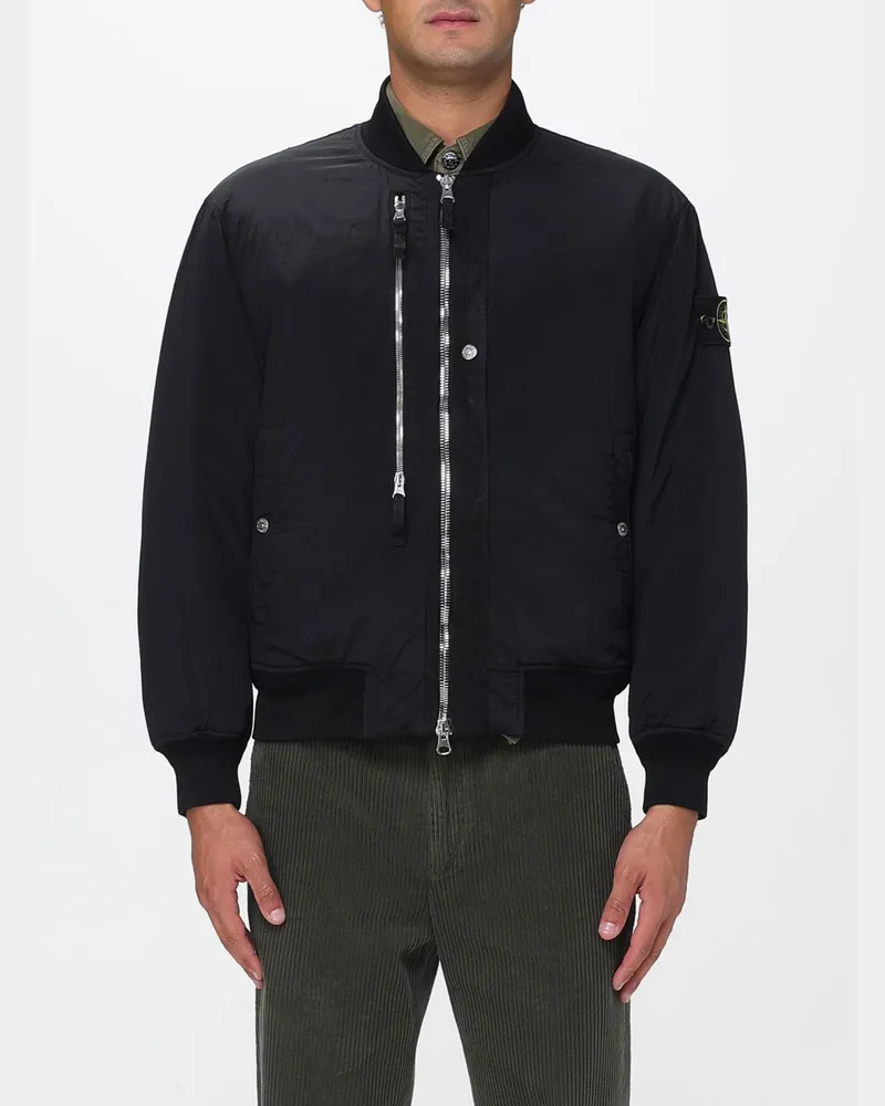 Stone Island Jacke herren Schwarz