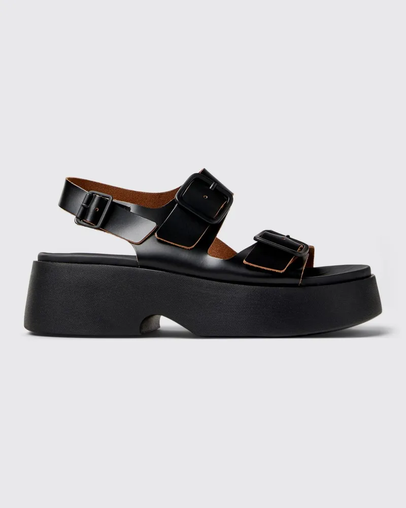 Camper Flache sandalen damen Schwarz